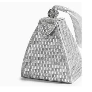 Verano Hill Cynthia Beaded Embroidery Clutch – New & Unworn